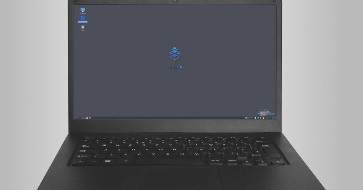 PINE BOOK PRO ARM LINUX ノートパソコン 英語配列 訳あり Linux-based Pinebook Pro has 1080p display, multi-core processing
